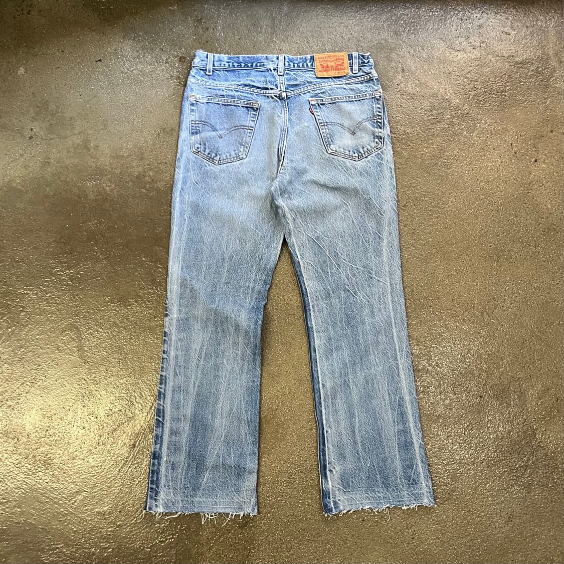 00s Levis517 에시드 워싱 부츠컷 (35“) 상품이미지5