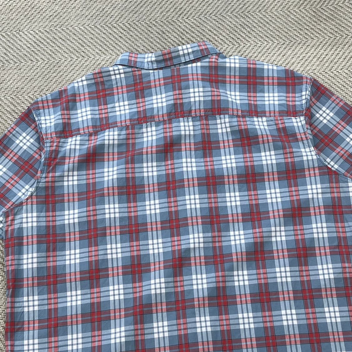 컬럼비아 체크 하프 셔츠 r3802  상품이미지5