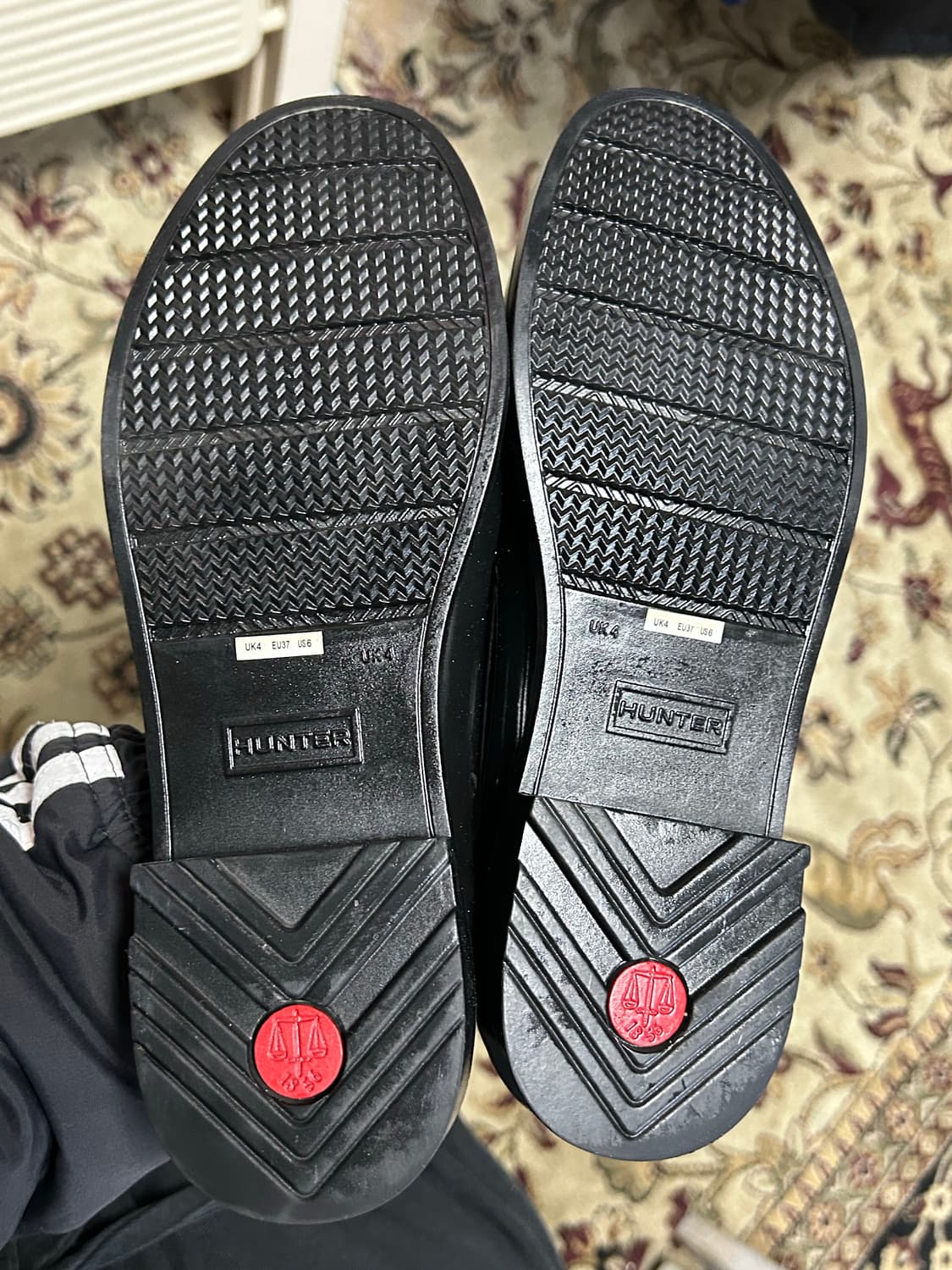 헌터 오리지널 페니 로퍼 블랙 235 상품이미지4