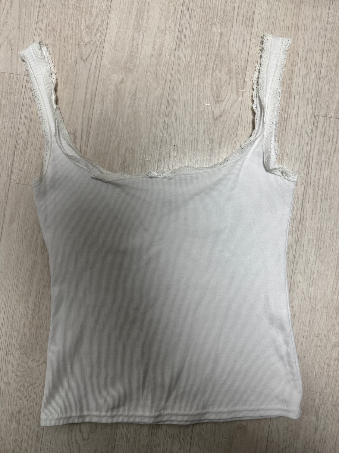 플리즈노팔로우 린다탑 화이트  상품이미지1