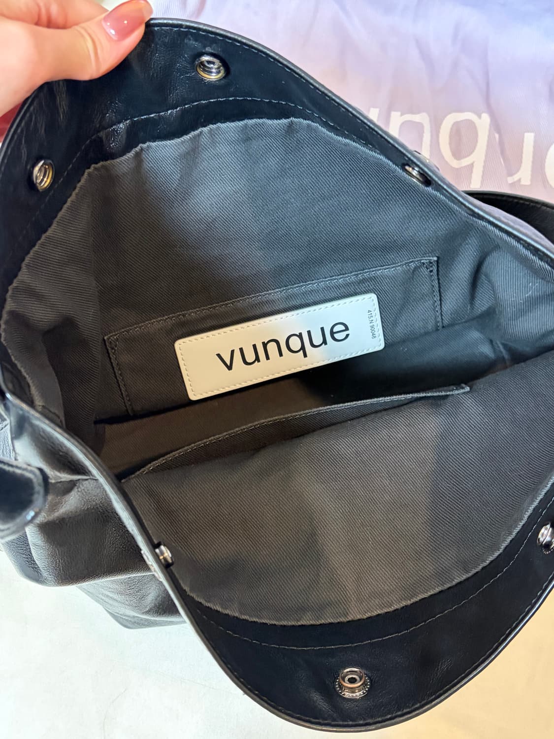 분크 퍼펙 버튼업 소프트 호보 라지 상품이미지4