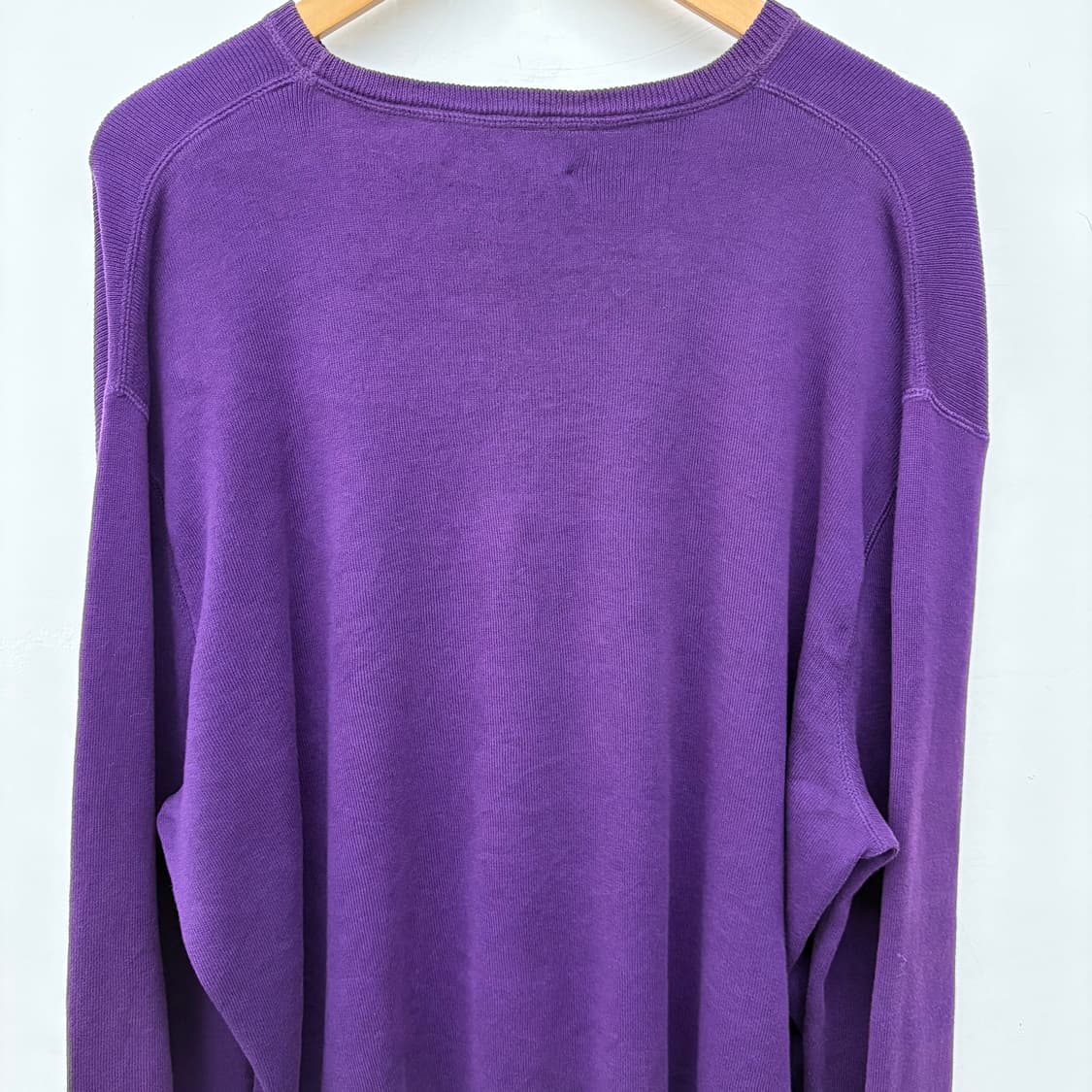 폴로 랄프로렌 퍼플 니트 스웨터 여/XL 상품이미지5