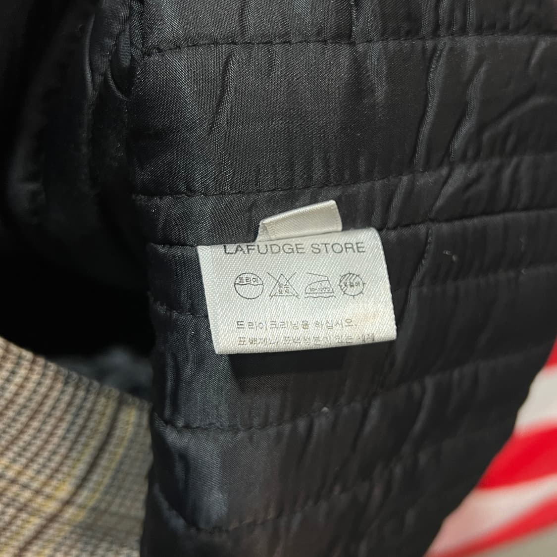 라퍼지스토어 체크 패턴 자켓 상품이미지4