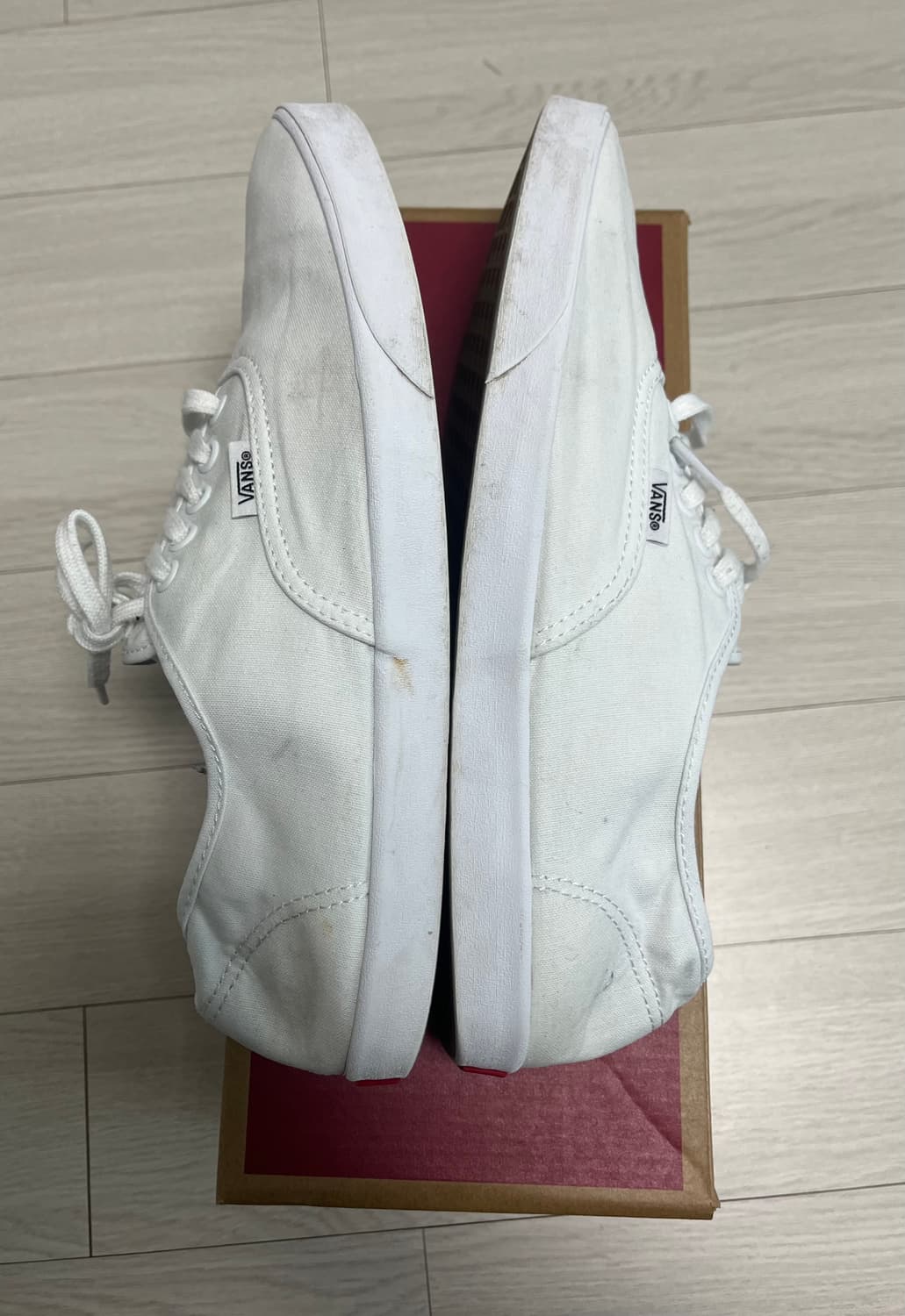 반스 어센틱 로우프로 흰색 280 상품이미지5