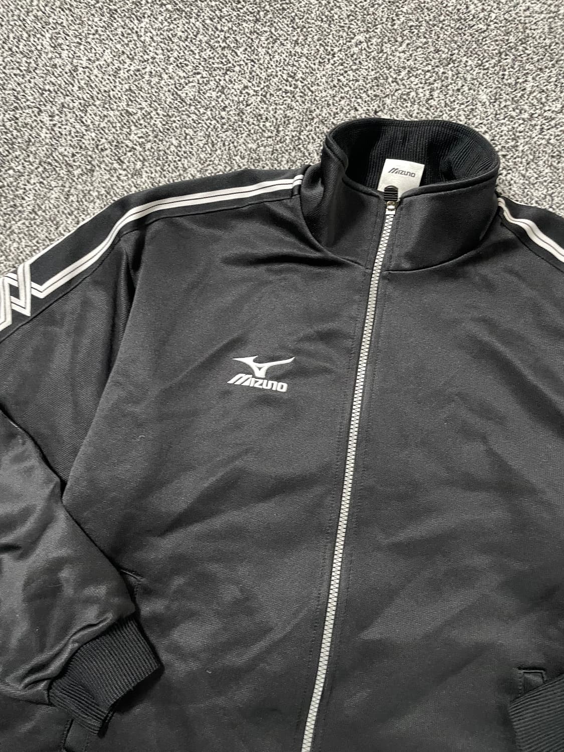 빈티지9. 미즈노 MIZNO 스트릿 빈티지 져지 점퍼 사이드라인 바람막이 상품이미지2