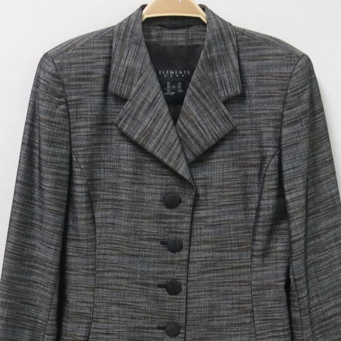 에스카다  울 혼방 싱글 미디 자켓 65501 상품이미지5