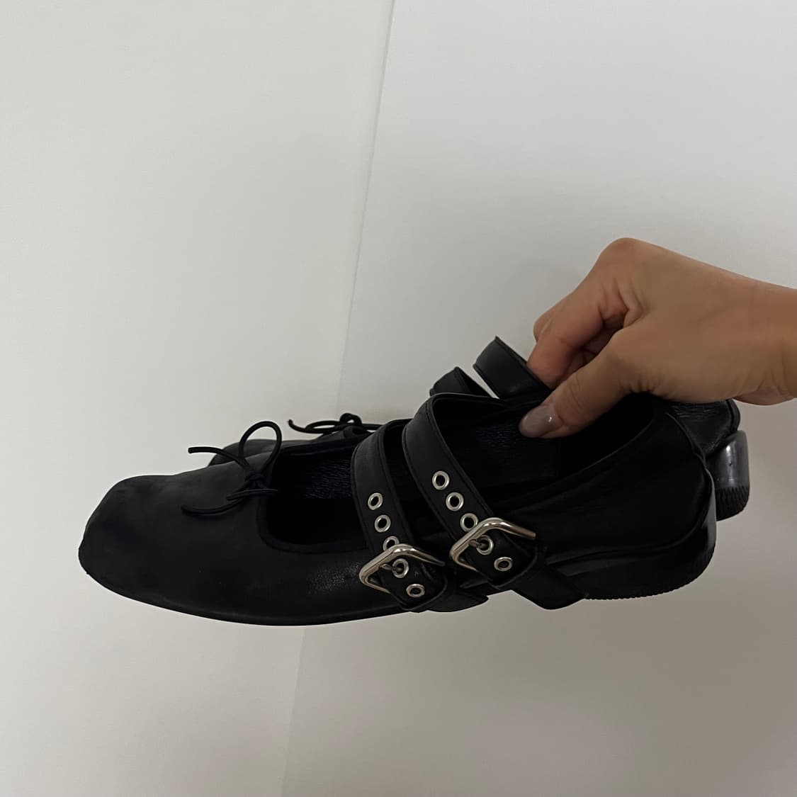 오픈와이와이 버클 발레 플랫 (37.5) 상품이미지3