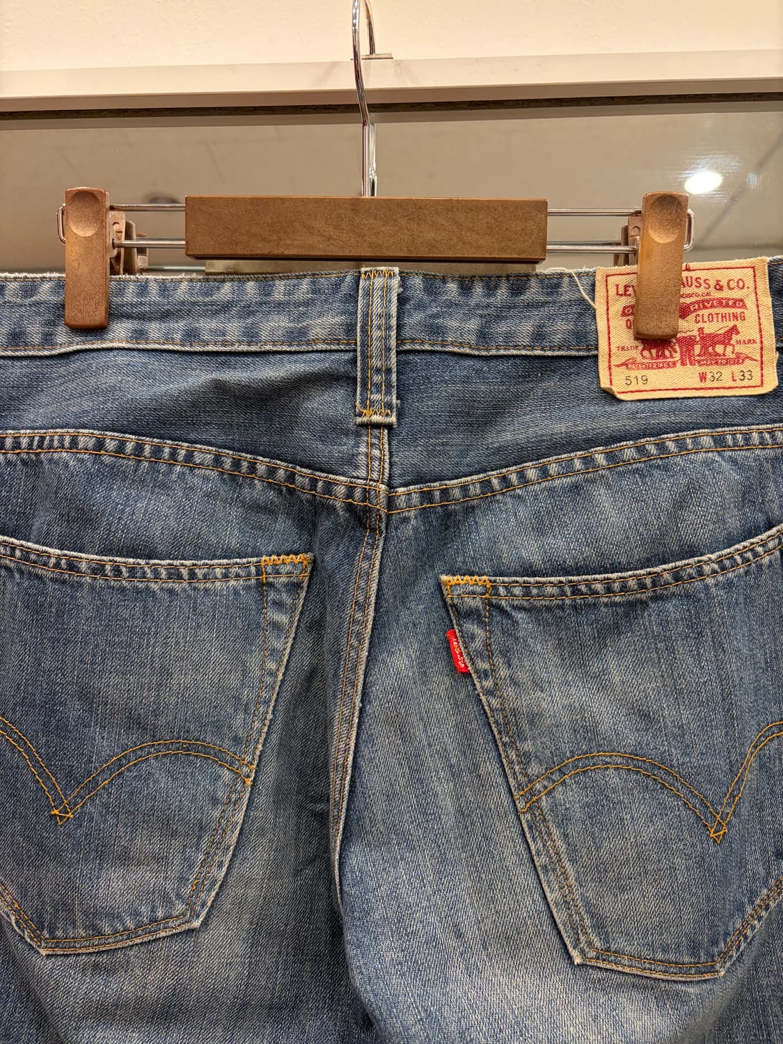 00s Levis 리바이스 519 데님 팬츠 (32inch) 상품이미지5