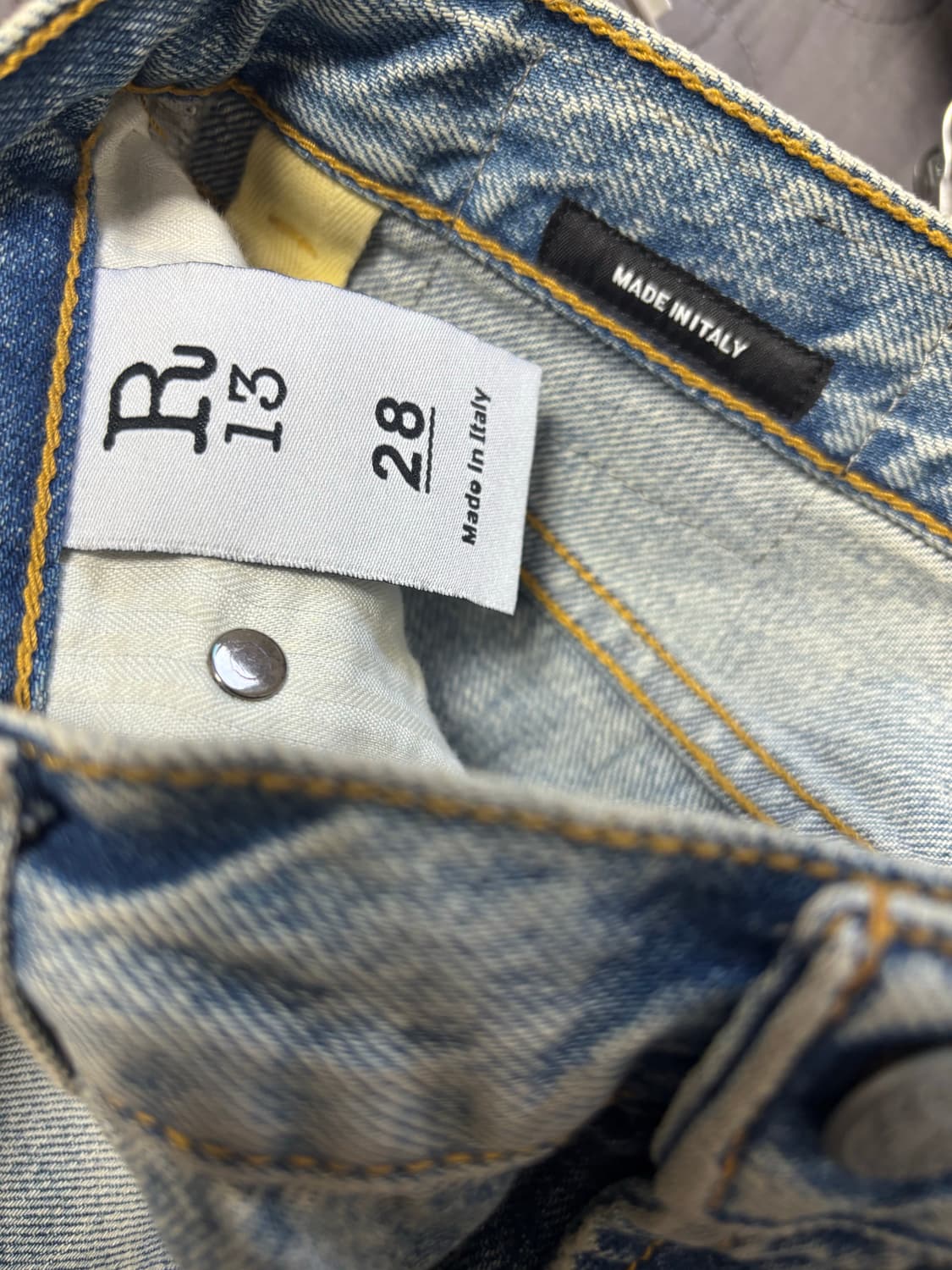 R13 데님팬츠 상품이미지4