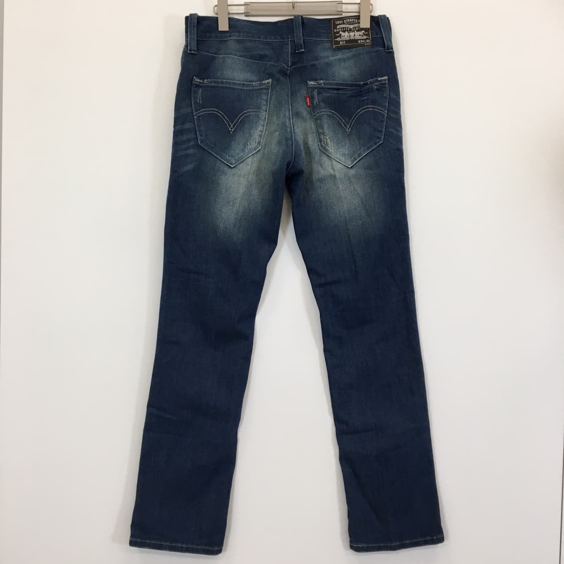 리바이스 511 블랙탭 미디엄블루 오리지널 데님진 33 인치  상품이미지3