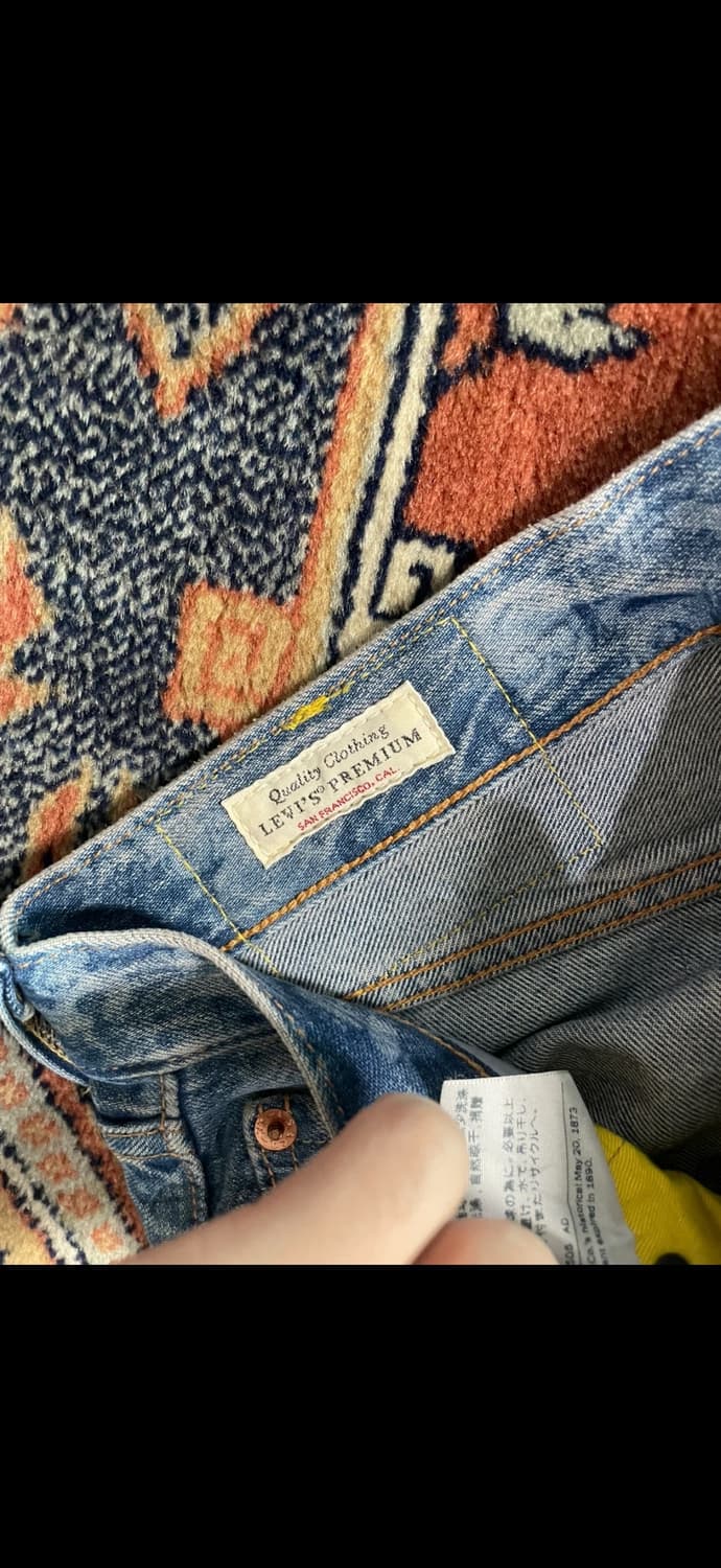 리바이스 501 28/32스누피 콜라보 상품이미지3