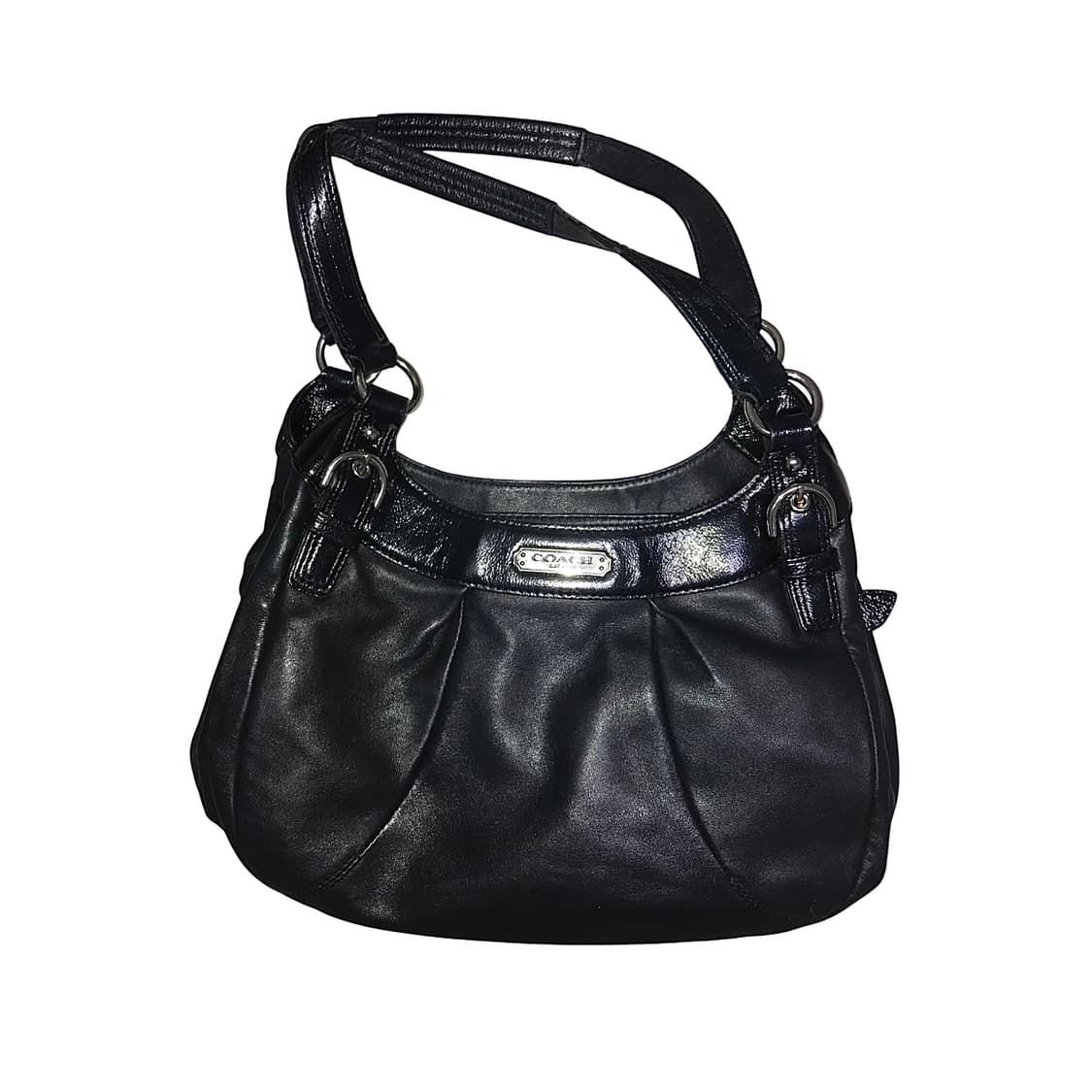 코치 빈티지 호보 레더 램스킨 숄더백 상품이미지1