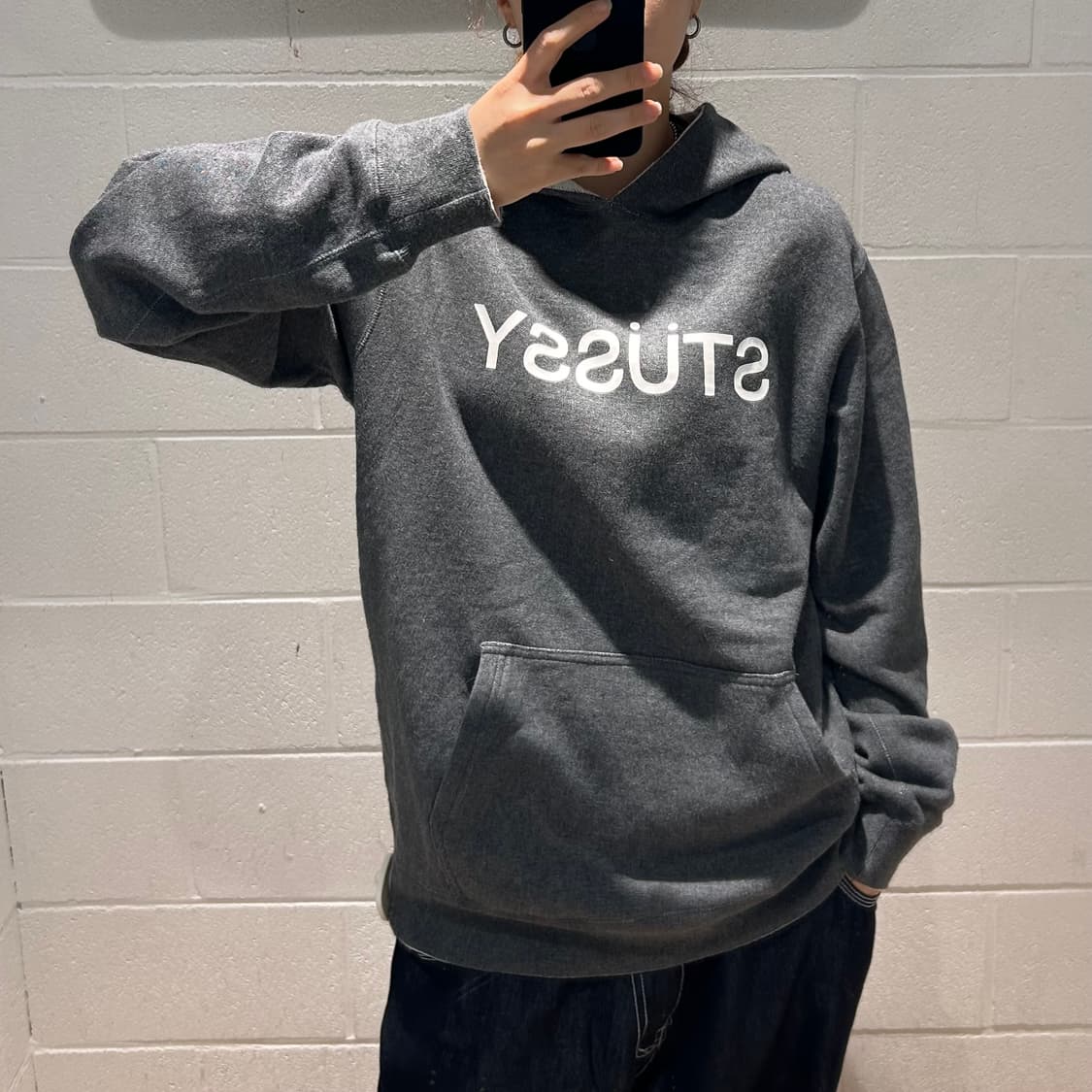 Stussy Big Logo Hood Sweat Shirts 상품이미지3