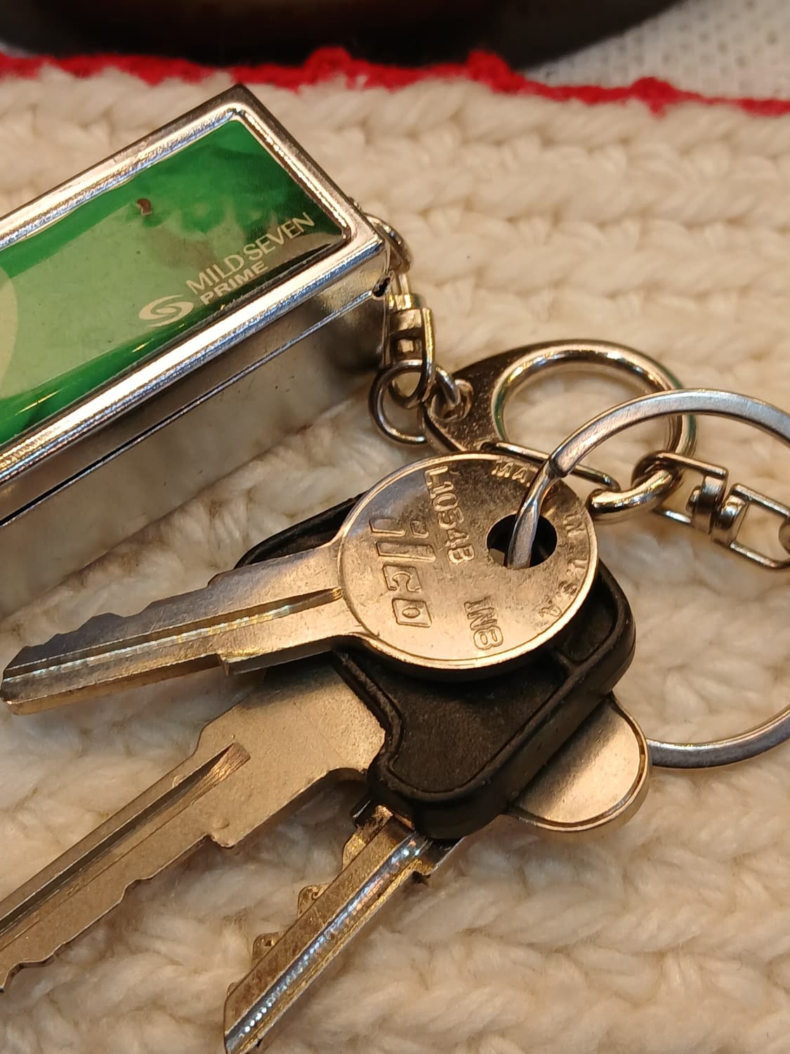 빈티지 마일드세븐  휴대용 재털이 키링 상품이미지3