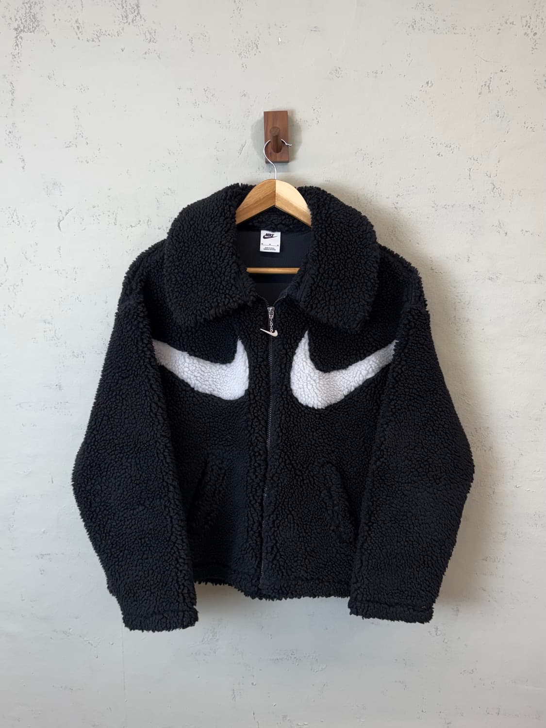 나이키 우먼 더블 스우시 후리스 자켓 상품이미지1