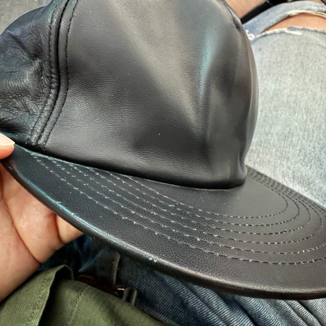 릭오웬스 다크쉐도우 올레더 볼캡  상품이미지6