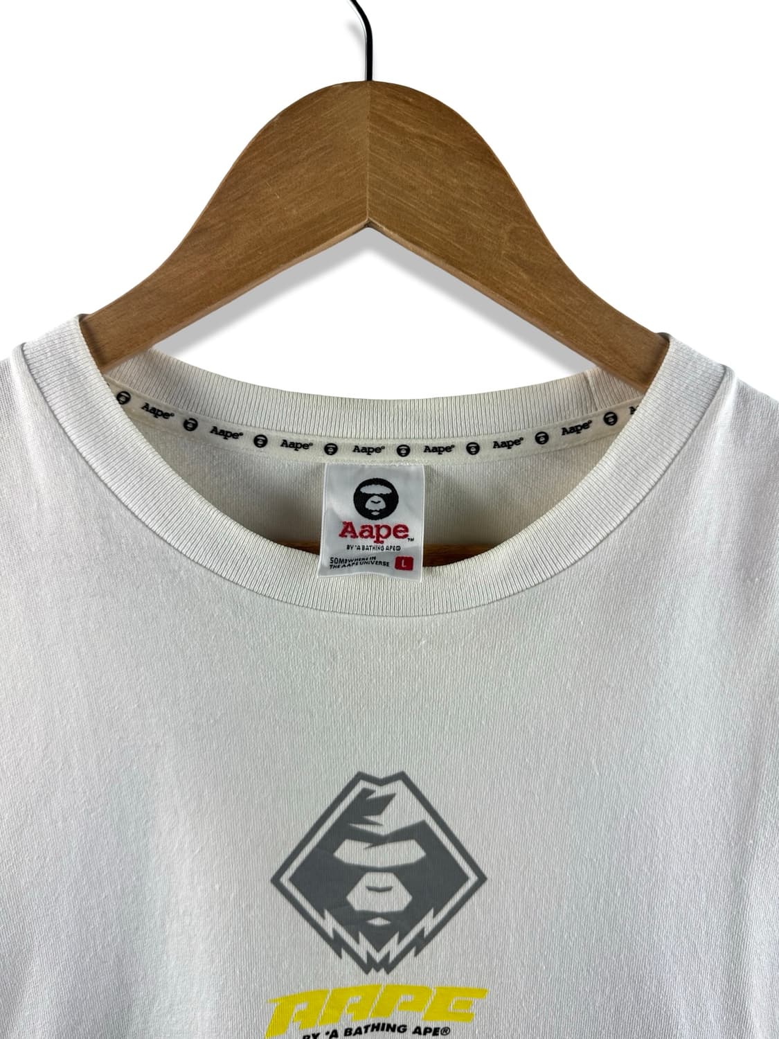 에이프 빅사루 사이드 프린팅 롱슬리브2308 상품이미지4