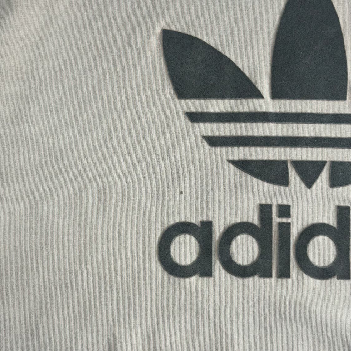 Adidas 아디다스 빅 파이어로고 카키 반팔 상품이미지5