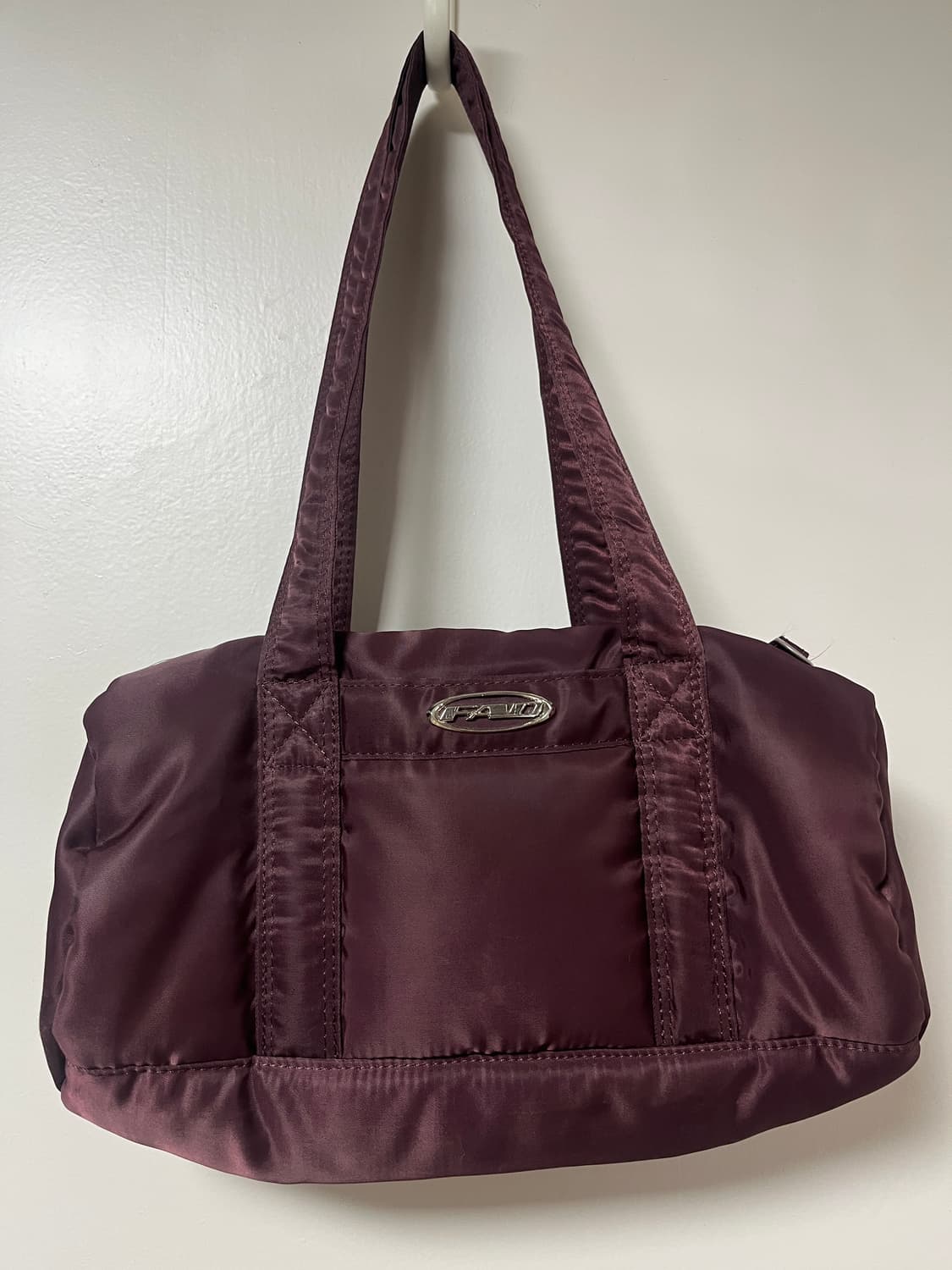 에프에이디 새틴 라운드 백 버건디 상품이미지5