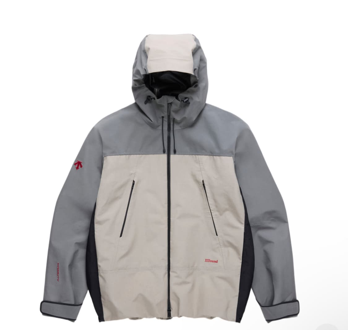 데상트 얼터레인 자운드jjjjound 하드쉘 자켓 상품이미지1