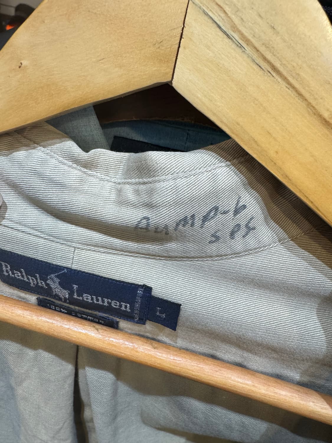 폴로 랄프로렌 셔츠 베이지색 상품이미지6