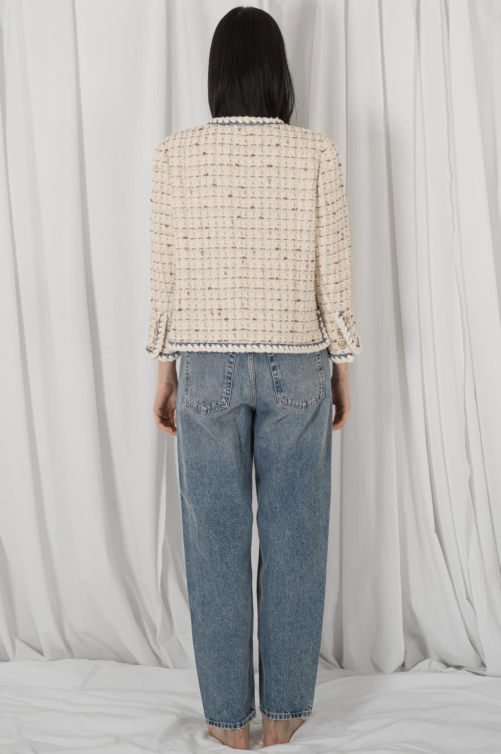 베르데오시도 트위드자켓 상품이미지4