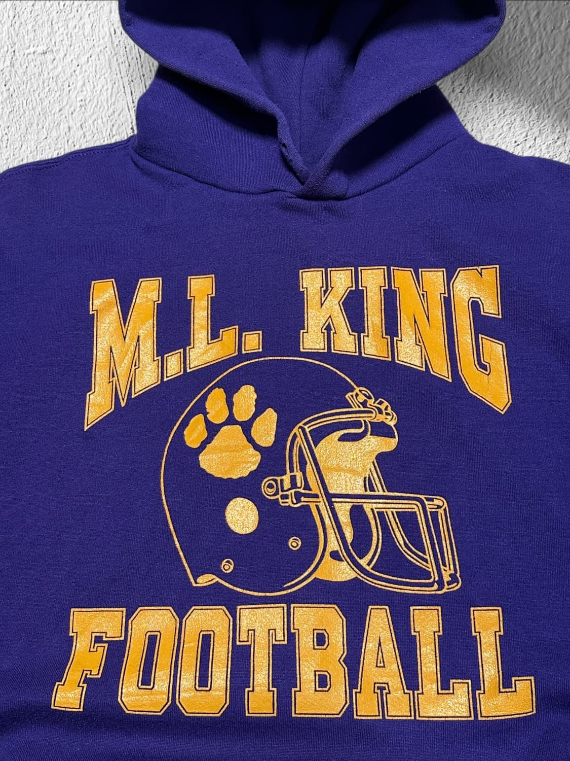 90s russell 러셀 후드티셔츠 퍼플 XL 상품이미지2