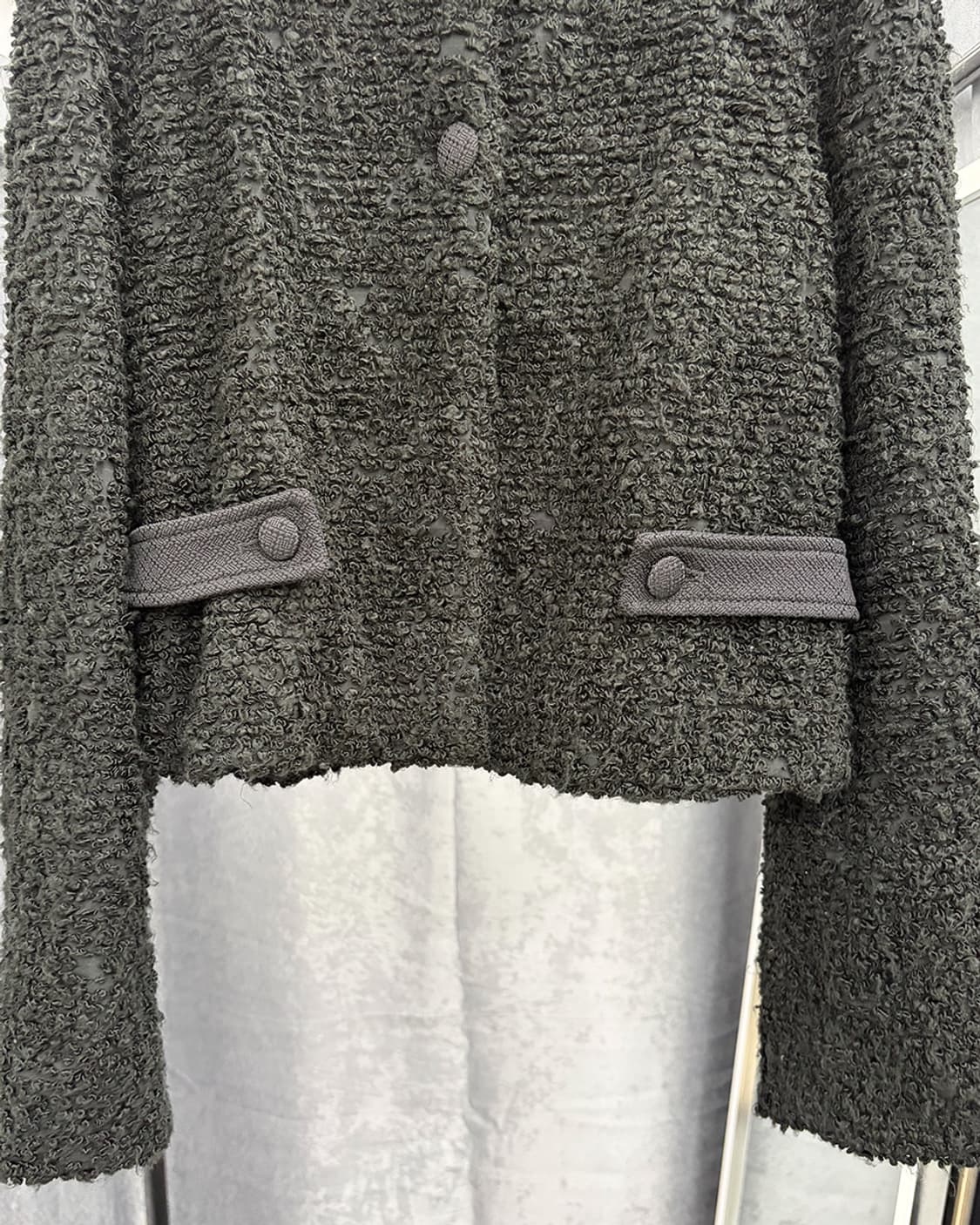 알레산드로 델라쿠아 부클 울 자켓 상품이미지4