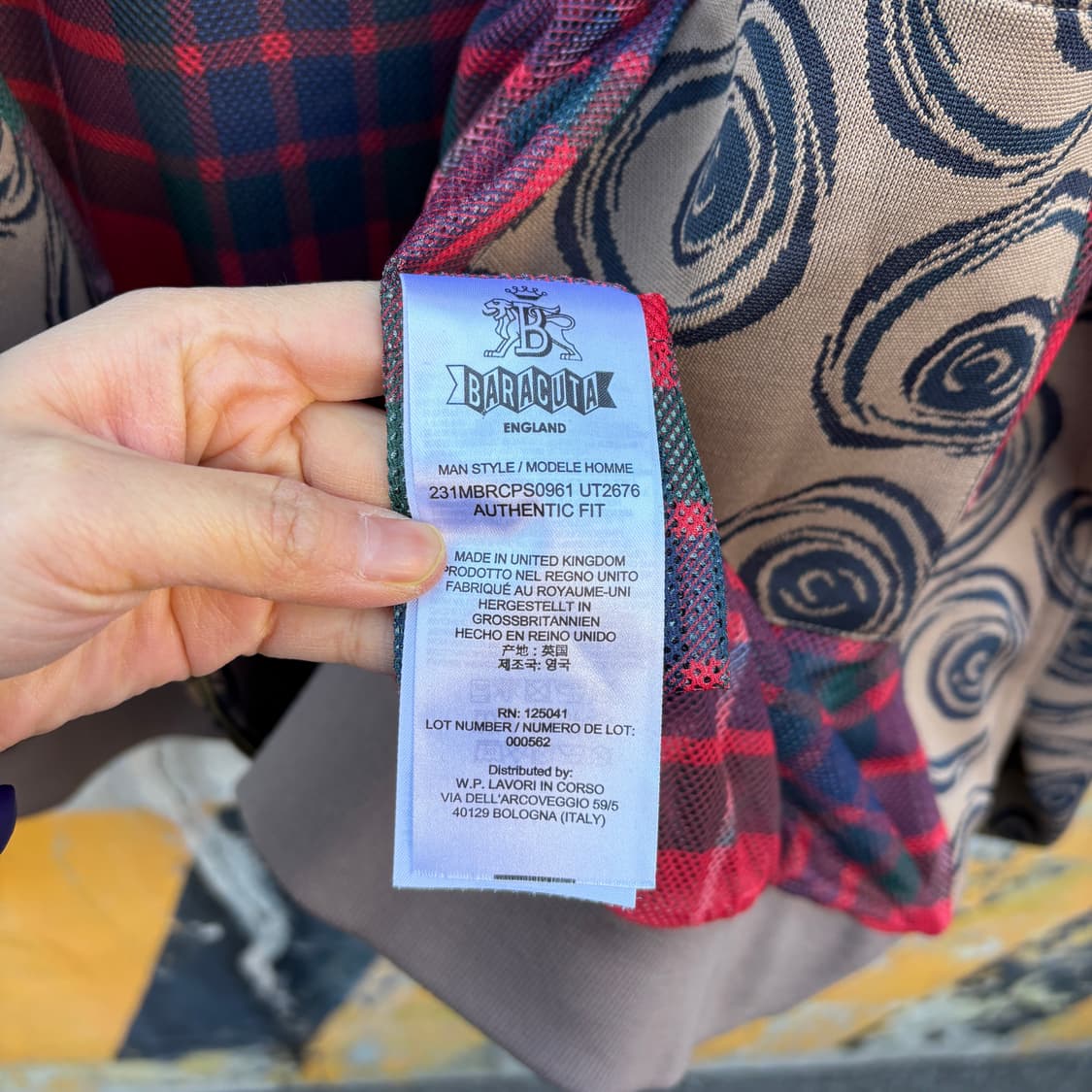 Needles x Baracuta 니들스 x 바라쿠타 G9 져지 자켓 상품이미지9