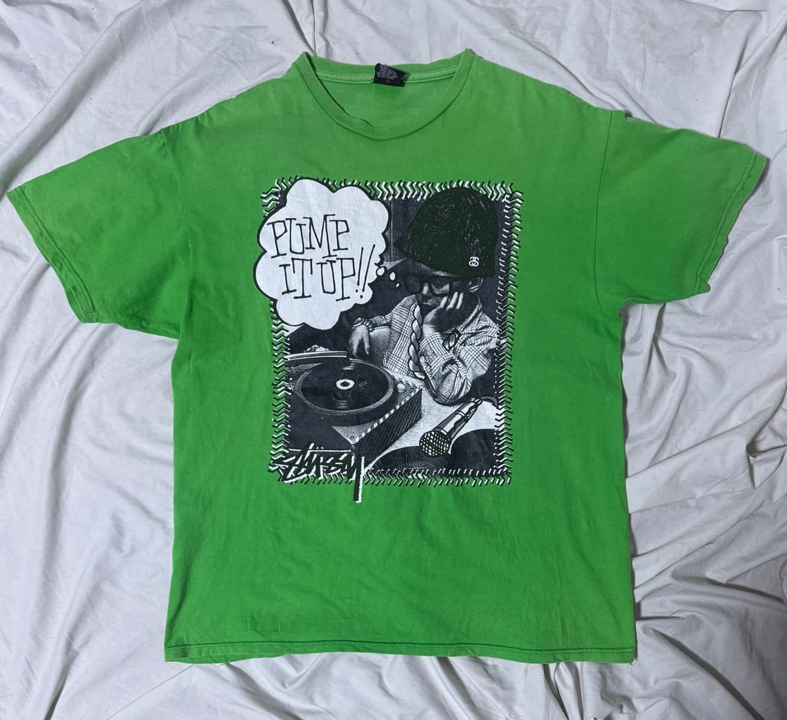 00s 스투시 pump it up dj 티셔츠 상품이미지2