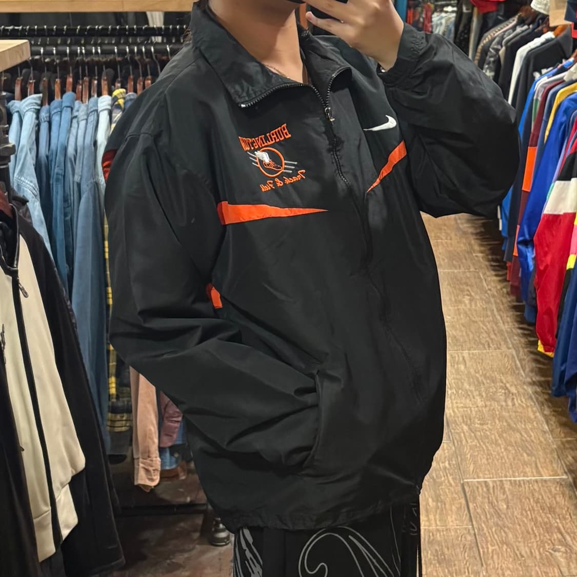 [HI] nike바람막이 블랙 상품이미지3