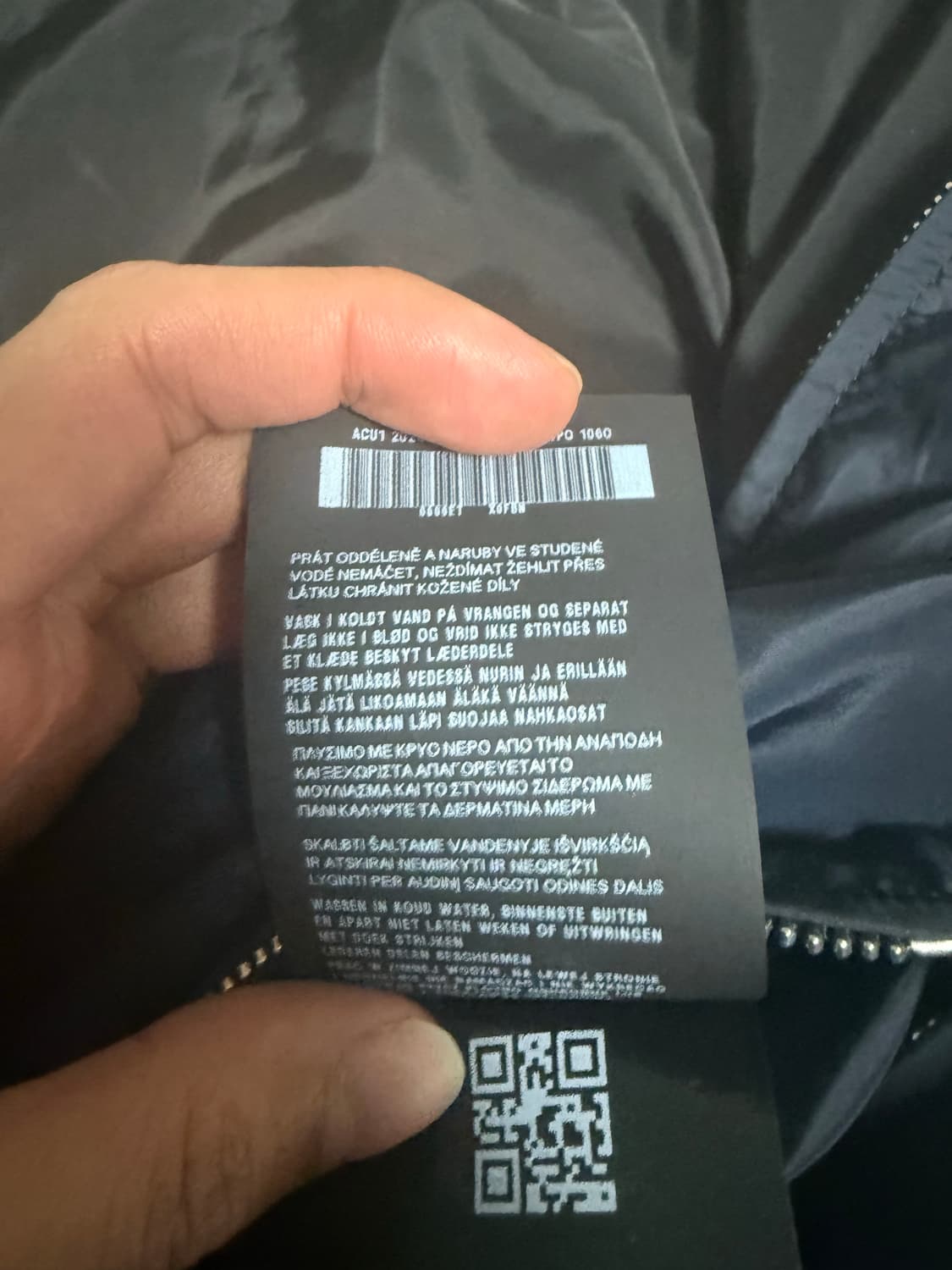 프라다 리버시블 블루종 50 초민트급  신상 영수증포함  상품이미지7