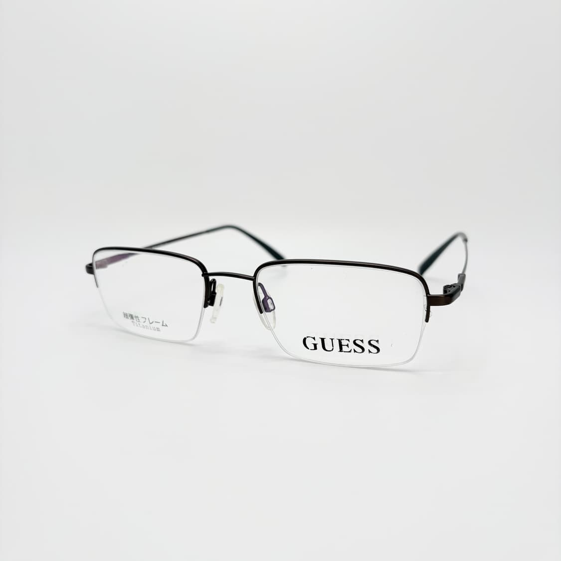 GUESS 게스 브라운 티타늄 반무테 상품이미지1