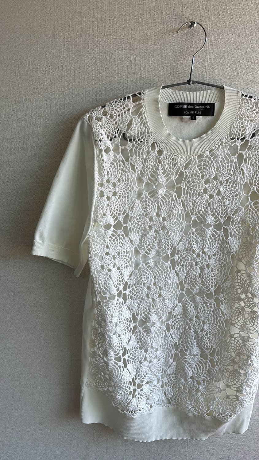 Crochet Lace Tee 상품이미지5