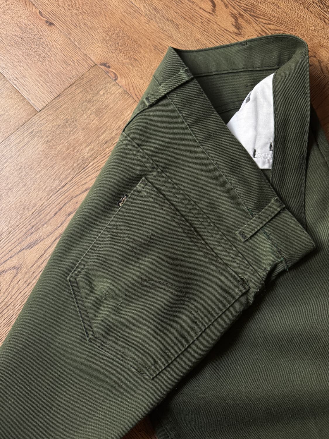 [38]90's 리바이스 USA STA-PREST 로커빌리 플레어 팬츠 상품이미지4