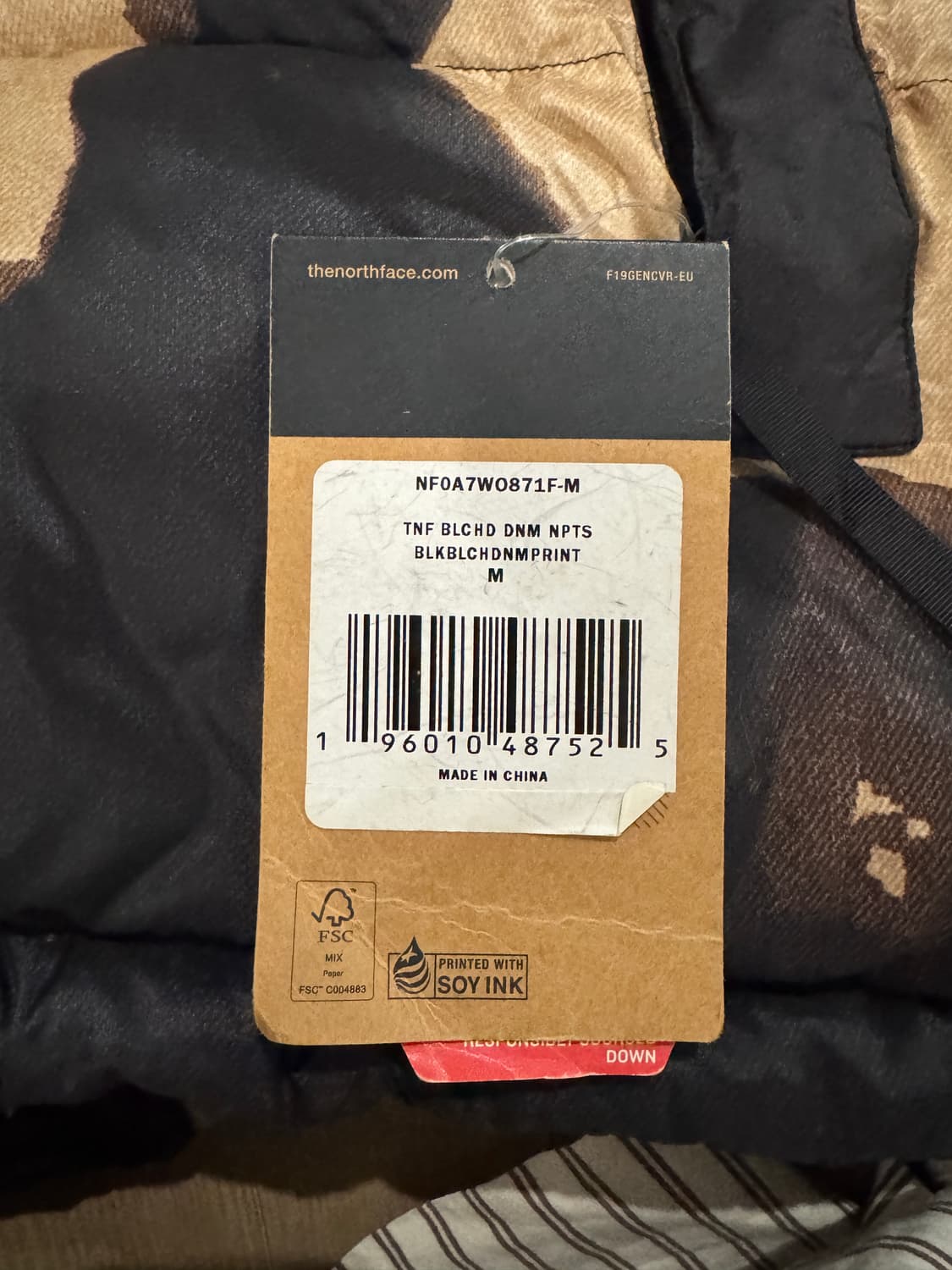 슈프림 노스페이스 눕시 블리치 M 상품이미지3