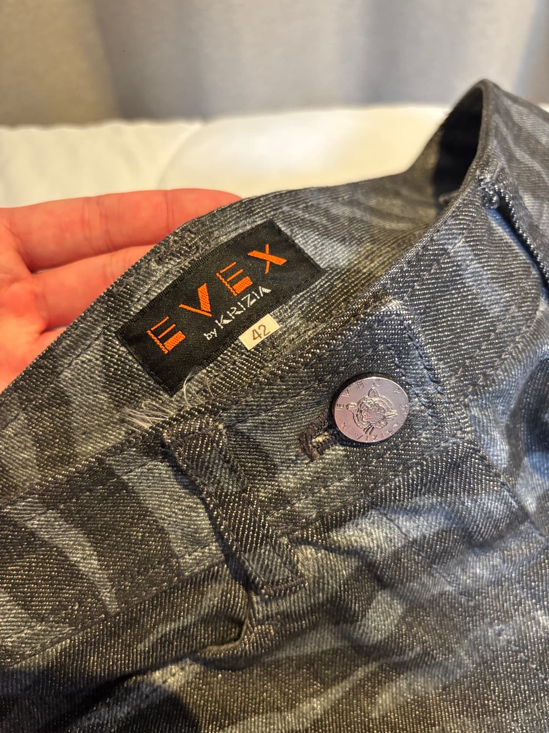 EVEX by KRIZIA tiger bootcut pants 42 상품이미지3