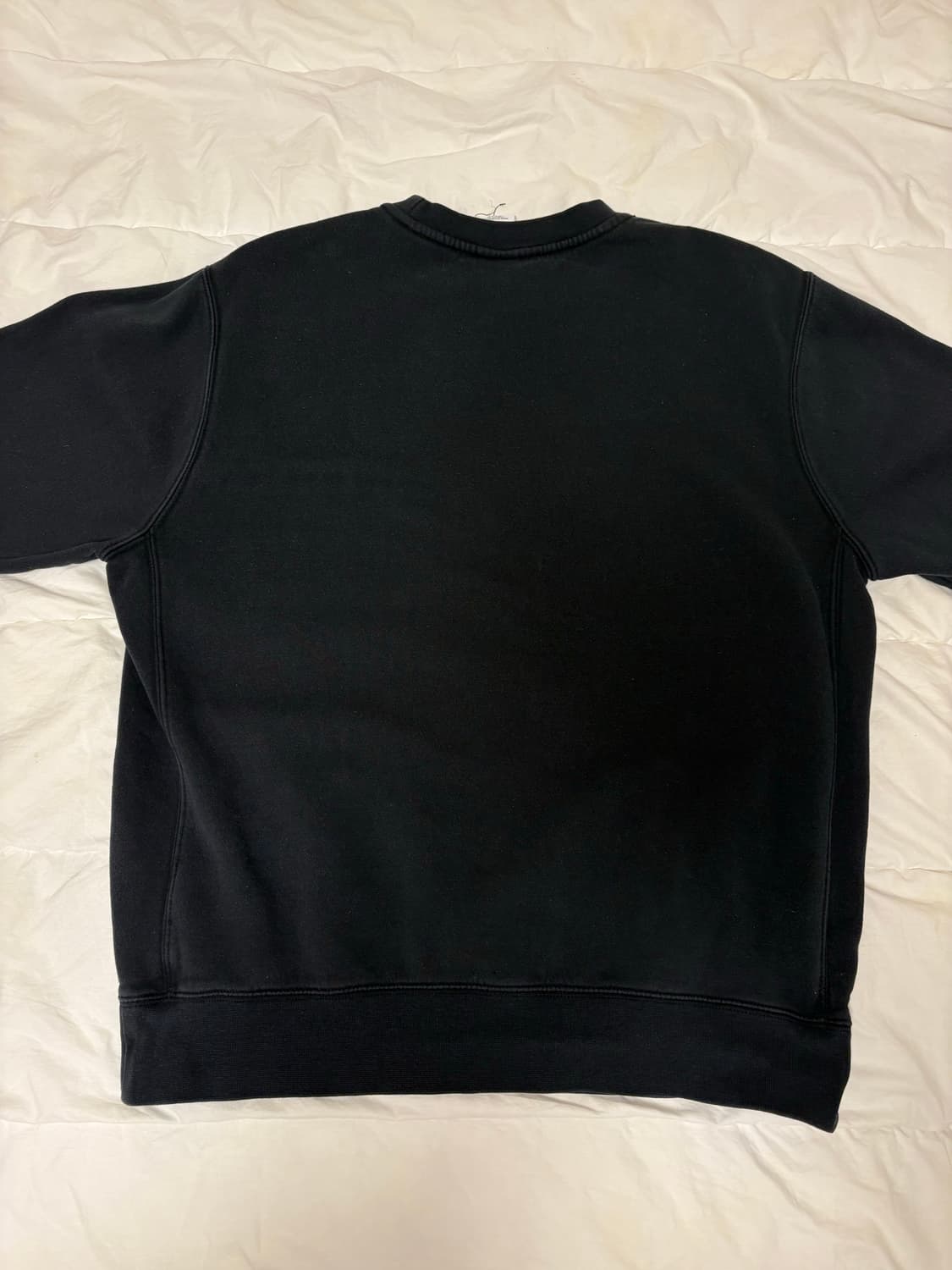 Nike Club Fleece Crew Black 나이키 스우시 맨투맨 상품이미지5