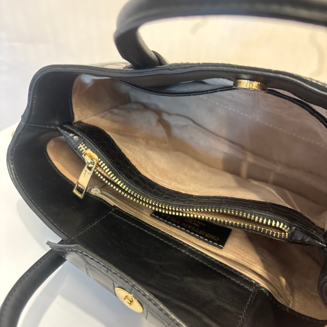 정품 크리스찬 빌라 투웨이 토트백     상품이미지9