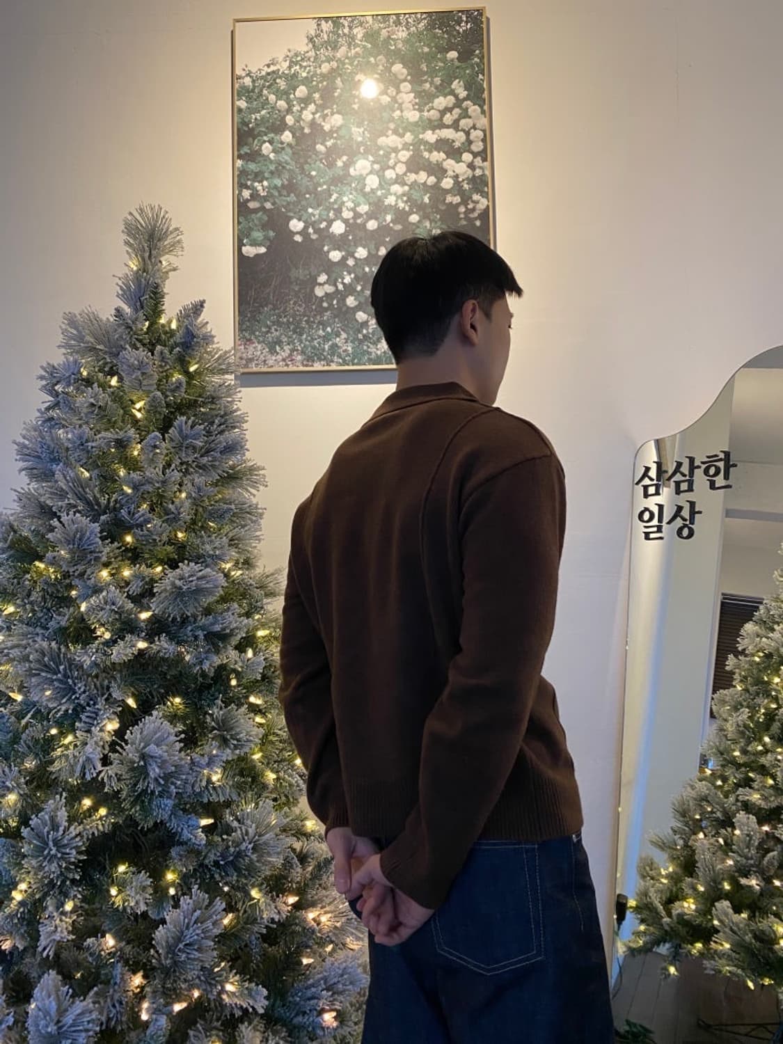 문선 램스울 니트 상품이미지4