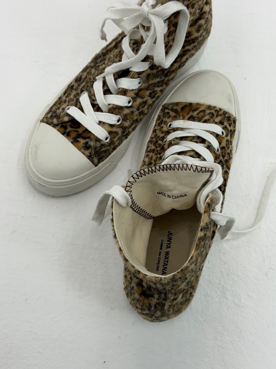 Junya Watanabe leopard High top 상품이미지2