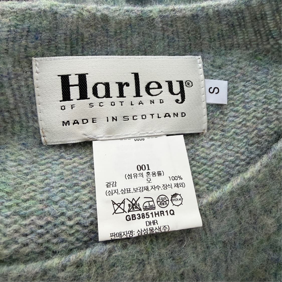 [S] 할리오브스코틀랜드 울니트 스웨터 상품이미지5