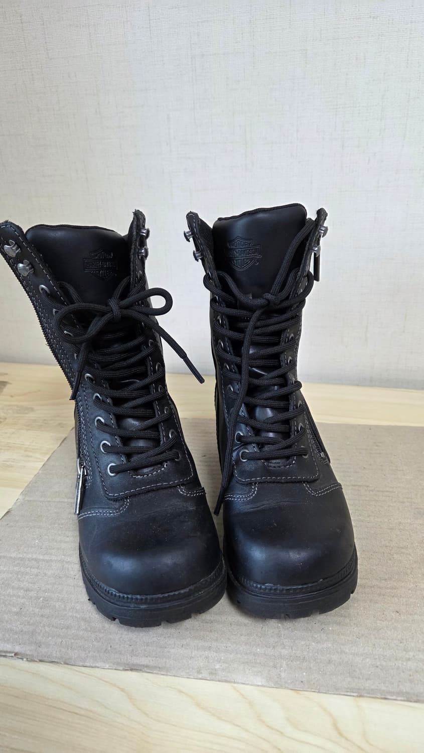 할리데이비슨 블랙 부츠 상품이미지3