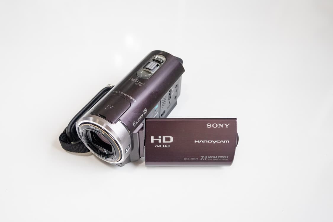 Sony HDR CX370V / 빈티지 디지털 캠코더  상품이미지1