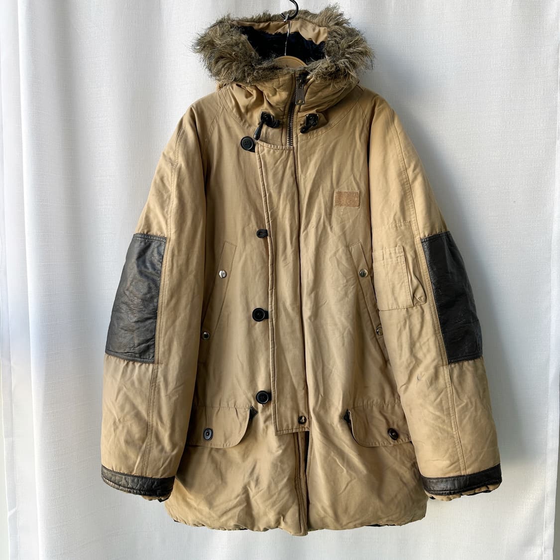 랄프로렌 폴로 진스 다운 파카 N3B 베이지 L 상품이미지1