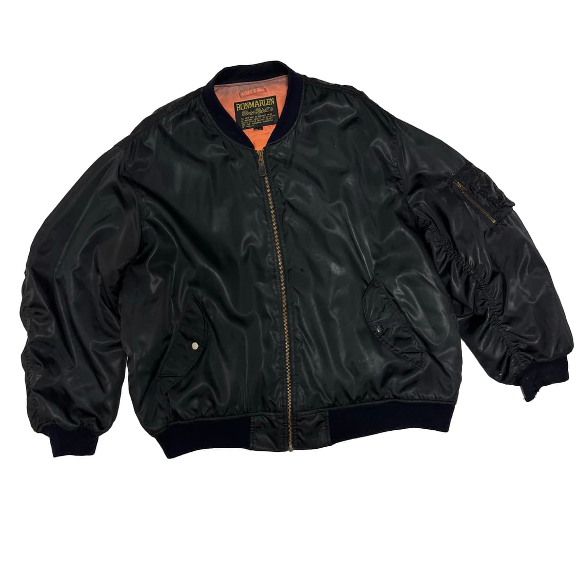 본마를렌(BONMARLEN) 레트로 오버사이즈 MA-1 항 상품이미지1