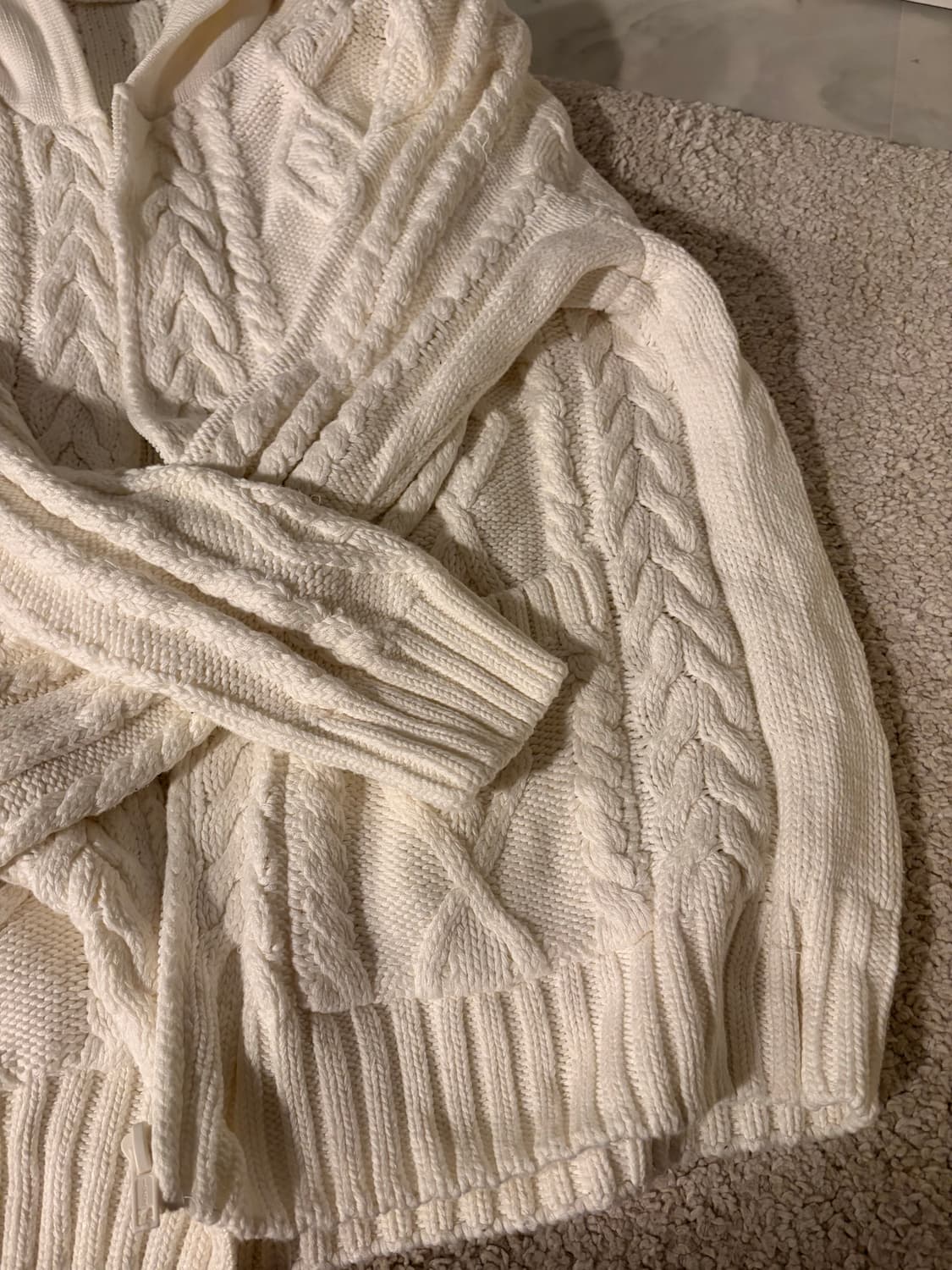 브랜디멜빌 니트 후드집업 상품이미지4