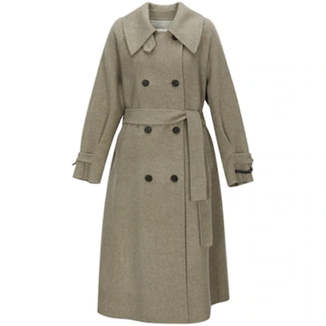 잇미샤 it MICHAA 캐시미어혼방 더블 패딩 코트 상품이미지1