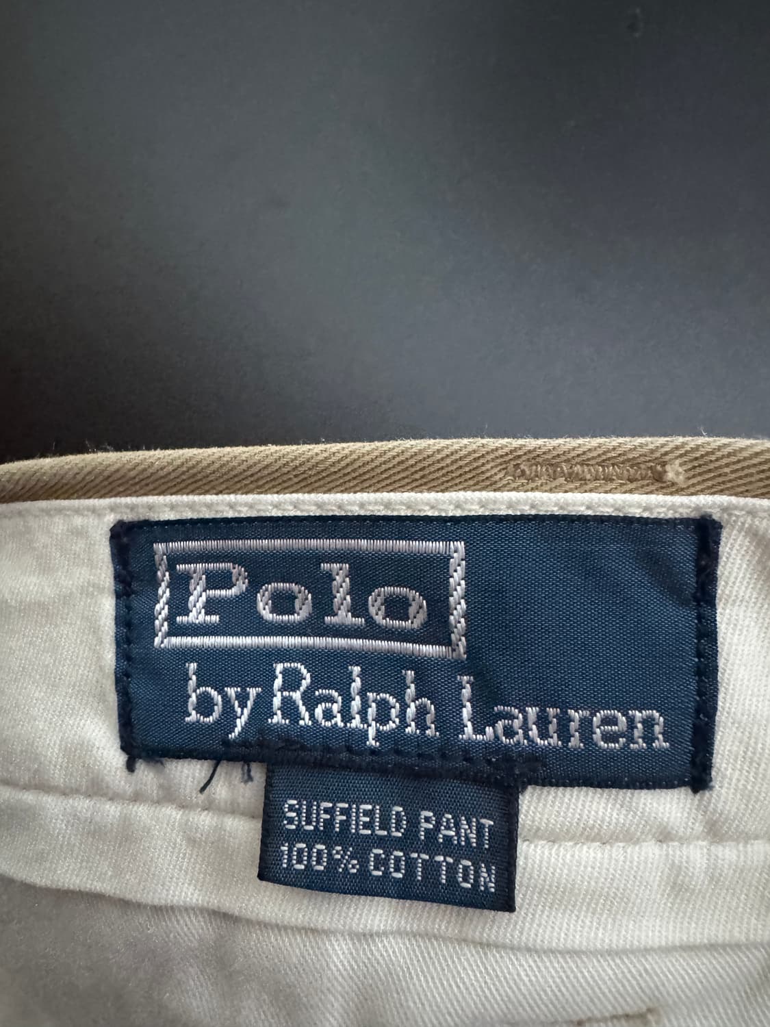 정품!! 폴로 랄프로렌 베이지 치노팬츠 면바지 상품이미지3