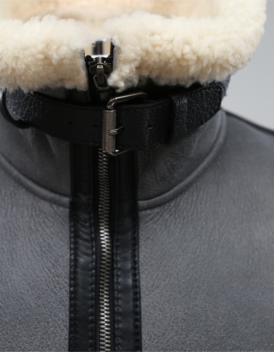 Real LambSkin - Crack Leather Mustang 상품이미지6